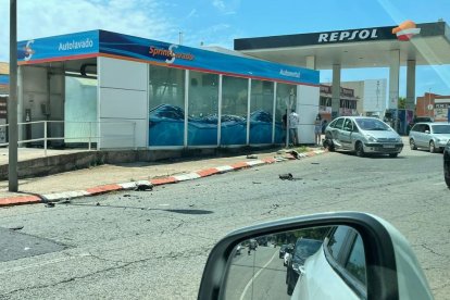 Accidente entre dos vehículos en la carretera de Valencia en Tarragona