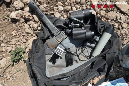 Desarticulan una organización dedicada al cultivo de marihuana en zonas boscosas del Priorat