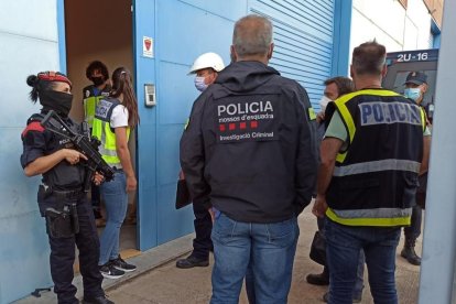 Dispositivo en marcha de Mossos y Policía Nacional contra el tráfico de marihuana principalmente en Tarragona
