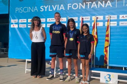 Martí Rosell doble campeón de España en 200 m espalda y 400 m libres