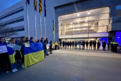 Tarragona dona suport al poble ucraïnès i demana que s'aturi la guerra