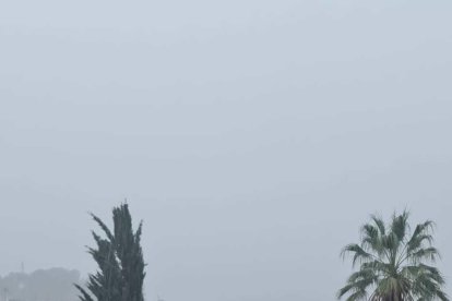 Cala Romana, un dels espais tarragonis més afectats per la tempesta de Santa Tecla