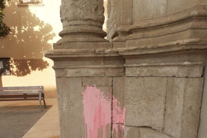 Acte vandàlic contra l'església de les Borges del Camp