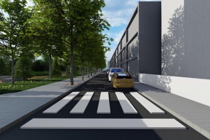 La Granja podria estrenar la barrera acústica vegetal a l'estiu de 2023