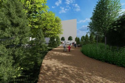 La Granja podria estrenar la barrera acústica vegetal a l'estiu de 2023