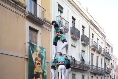 El 3 de 8 porta als Castellers de SPiSP a la jornada de diumenge del Concurs