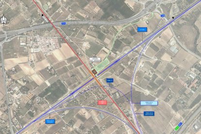 Connexió viària de la futura estació intermodal