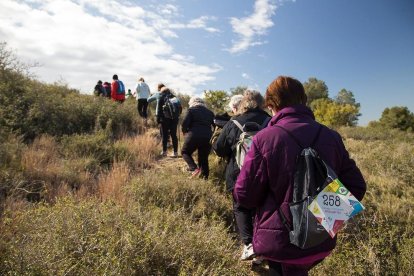 Unes 600 persones participen a la Caminada Popular de Primavera Aspercamp-TEA