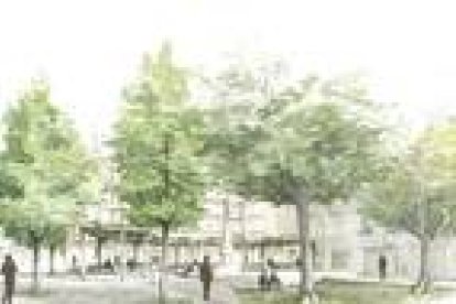 La reforma de la plaça del Víctor estarà llesta durant l'estiu del 2023