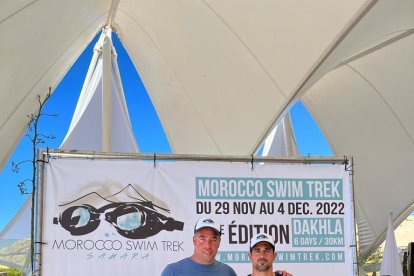 Rosell i Caro, del CN Tàrraco, guanyadors de la 7a Morocco Swim Trek