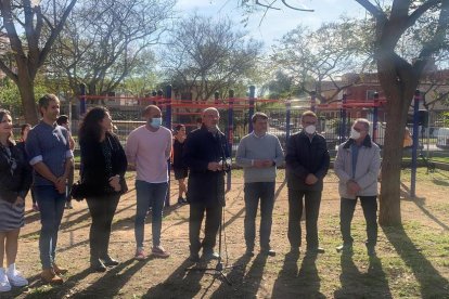 Reus ha inaugurado los nuevos parques de calistenia