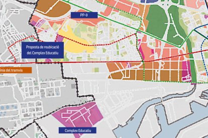 El gobierno propone reubicar la antigua Laboral entre los barrios de Campclar y Bonavista