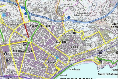 La Rambla Vella, Vidal i Barraquer i la Via de l'Imperi de Tarragona tindran carril bici