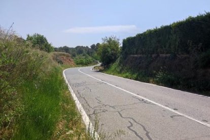 La Diputació aprova el condicionament de la carretera TV-2034 a Valls, Puigpelat i Vilabella