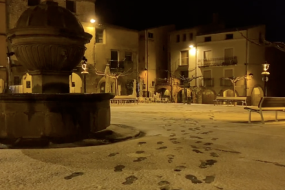 Nieva con intensidad en el Camp de Tarragona y en las Terres de l'Ebre