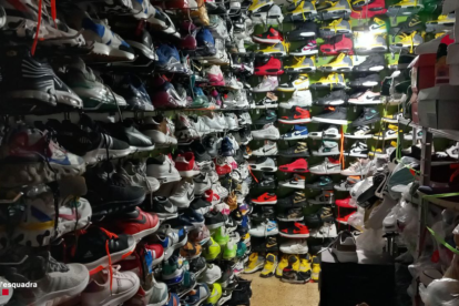 Desmantelada una tienda ilegal en Reus