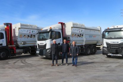 El Tarragonès presenta los nuevos vehículos adscritos al servicio de recogida de residuos