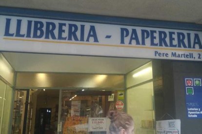La librería TRT de Pere Martell reparte 110.000 euros con el Euromillones