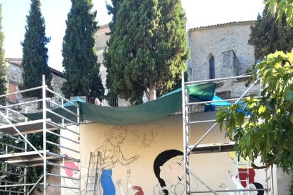 Vallfogona de Riucorb té 'el mur de tothom'