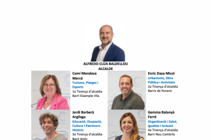 Clúa delega las competencias a los concejales y concejalas del nuevo equipo gobierno