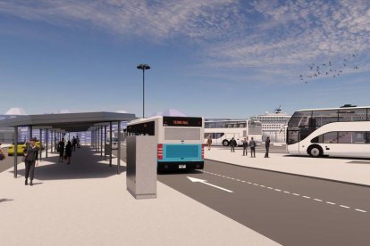 El entorno de la nueva terminal de cruceros de Tarragona se urbanizará en paralelo a las obras