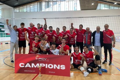 El CV Sant Pere i Sant Pau se proclama campeón de la Liga Catalana (1-4)