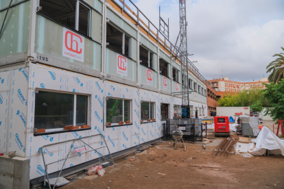 La primera fase d'ampliació del CAP La Granja finalitzarà al desembre