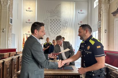 La Guardia Urbana de Tarragona incorpora tres nuevos sargentos y un agente