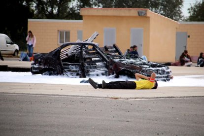 L'Aeroport de Reus assaja la resposta d'un accident aeri en un simulacre «complex»
