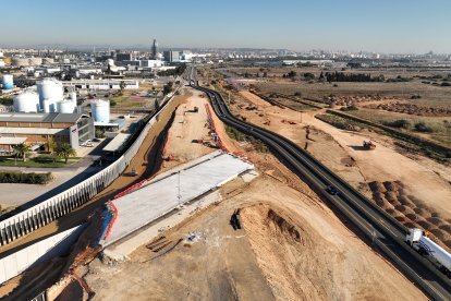 Imagen aérea de la nueva infraestructura.