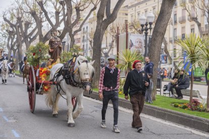 Un instant dels Tres Tombs de Tarragona.