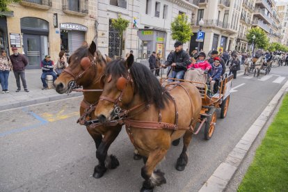 Un instant dels Tres Tombs de Tarragona.