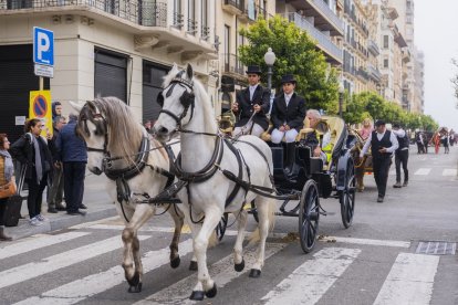 Un instant dels Tres Tombs de Tarragona.
