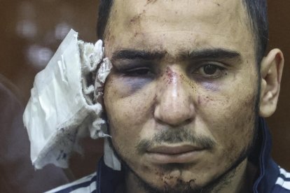 Un dels presos acusats de l'atemptat terrorista a Moscou