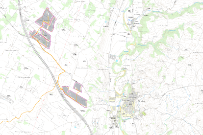 Lugar donde se instalará el parque solar.