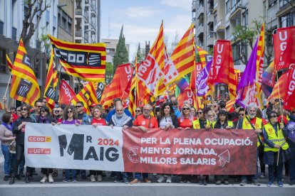 Manifestació Primer de Maig a Tarragona