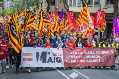 Manifestació Primer de Maig a Tarragona