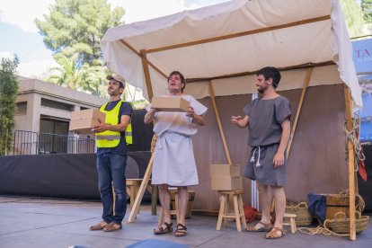 Una recreación histórica de Tarraco Viva.