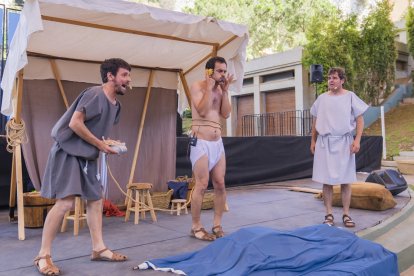 Una recreación histórica de Tarraco Viva.