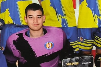 El porter Eloy Garmendia del CH Vila-seca.