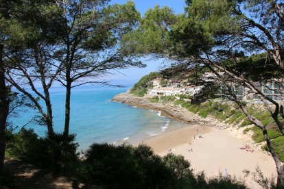Imagen de la Cala Crancs de Salou.