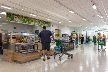 Imatge de la secció 'A punt per Menjar', que ofereix plats preparats per emportar.