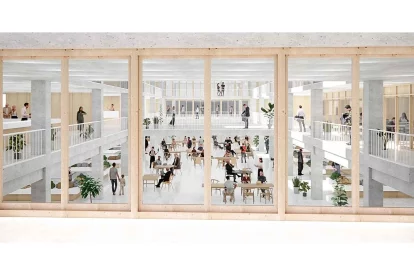 Imatge virtual del nou Mercat del Carrilet de Reus.