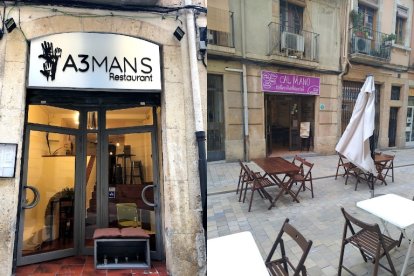 Imatge dels dos restaurants tarragonins que van participar al duel entre Tarragona i Reus de 'Joc de Cartes'.
