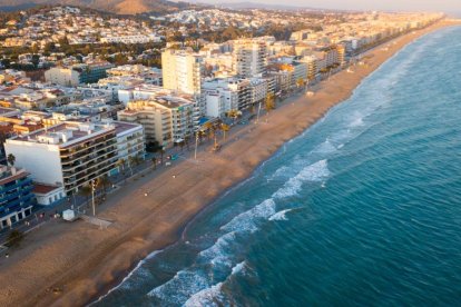 Imatge de la platja de Calafell.