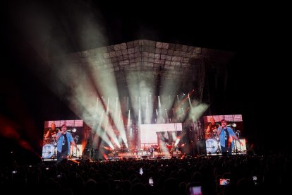 Imagen del concierto de Estopa en la Anella Mediterrània