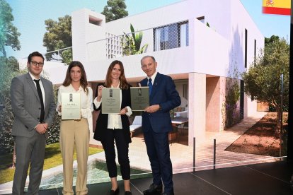 Entrega de premios European Property Awards 2024, en el London Marriott Hotel Grosvenor Square.