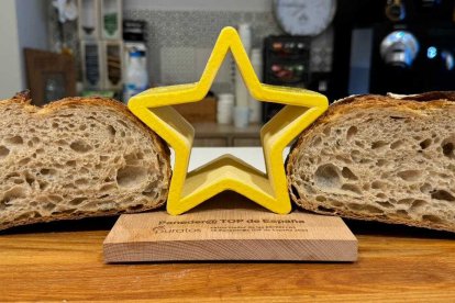 El pan que se ha convertido en uno de los mejores de España, con el premio.