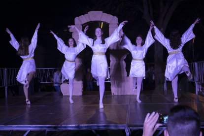Retablos vivientes de Navidad en Reus.