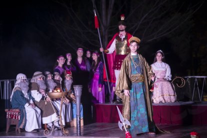 Retablos vivientes de Navidad en Reus.